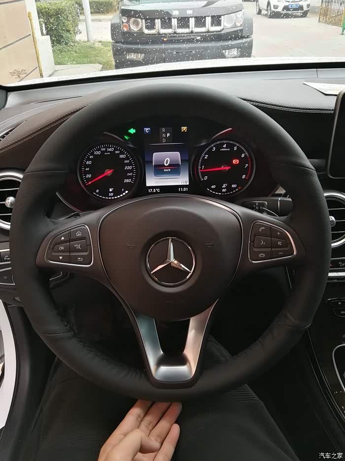 【图】各位兄弟安方向盘套了吗?_奔驰glc论坛_汽车之家论坛