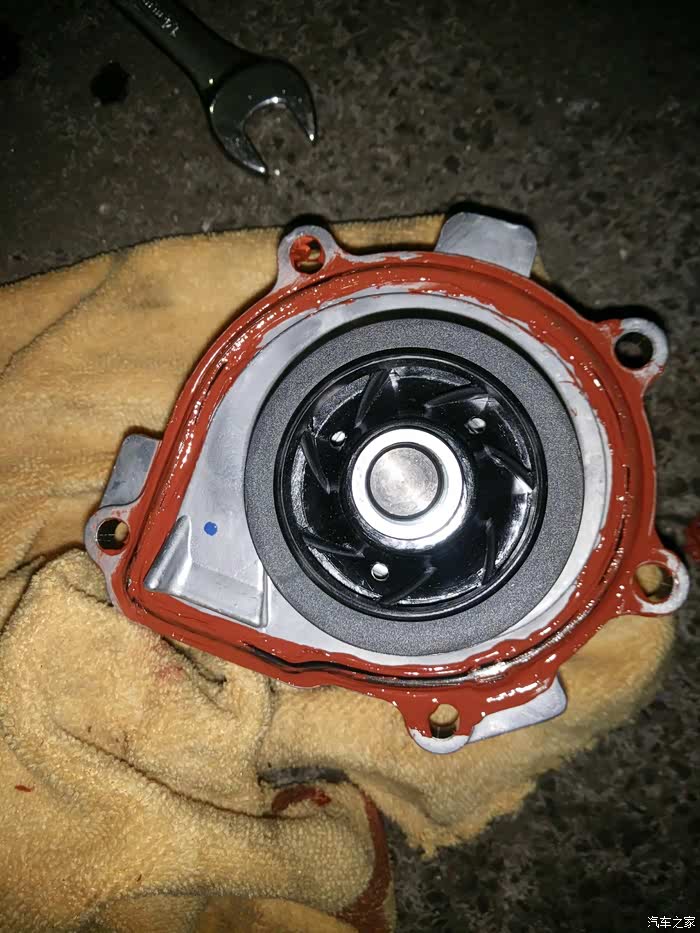 科鲁兹水泵又漏了!