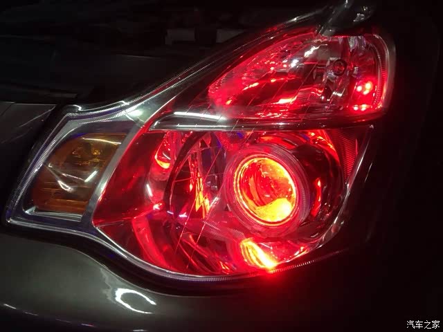 轩逸经典改装透镜