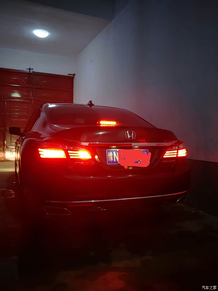 雅阁2016款9.5代精英版迟到的提车和改装作业