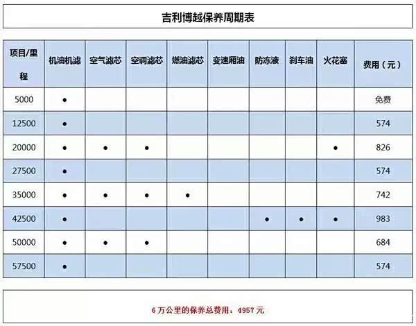 养车有道道吉利博越养车成本心得体验