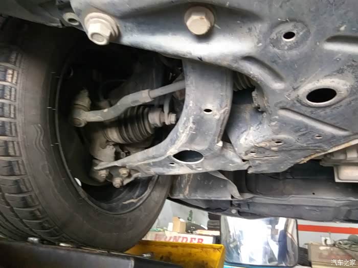 【图】摆臂这里是不是漏油了?_比亚迪f3论坛_汽车之家论坛