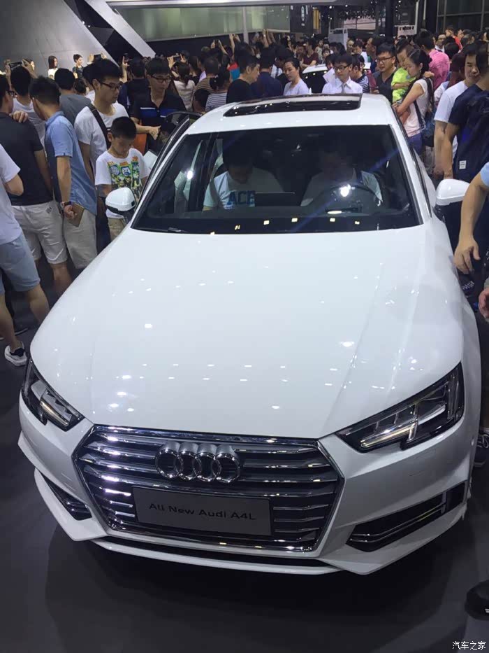 【图】深港澳国际车展之2017白色a4l(多图)_奥迪a4l论坛_汽车之家论坛