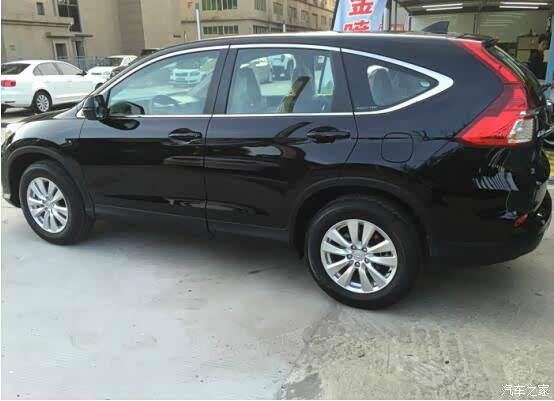 尽显霸气风范,黑色crv经典版带回家