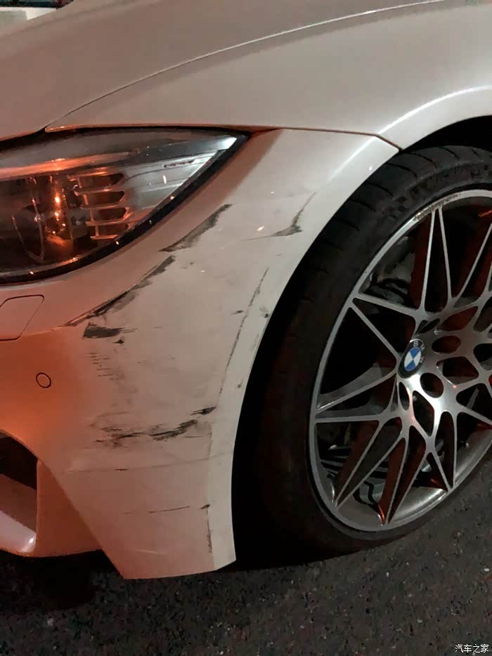 处女撞,被刮_宝马m系论坛_汽车之家论坛