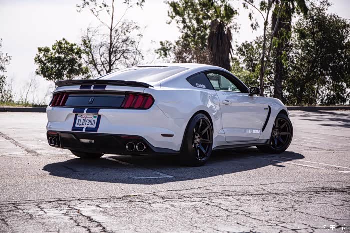 加州野马眼镜蛇shelby gt350特写
