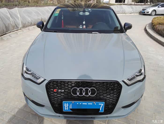 【图】a3换上新衣—水泥灰改色膜上身_奥迪a3论坛_汽车之家论坛