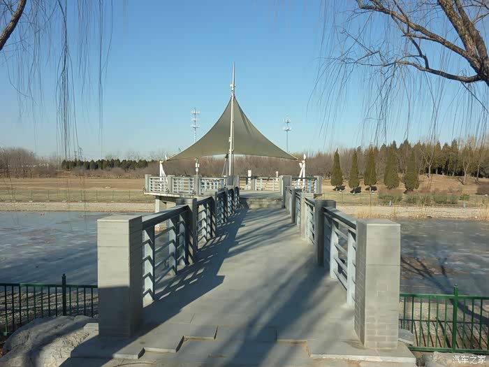 小年天气不错出发亦庄文化园