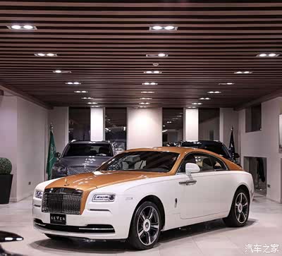 这台魅影的双拼色车漆像极了甜品_劳斯莱斯论坛_手机汽车之家