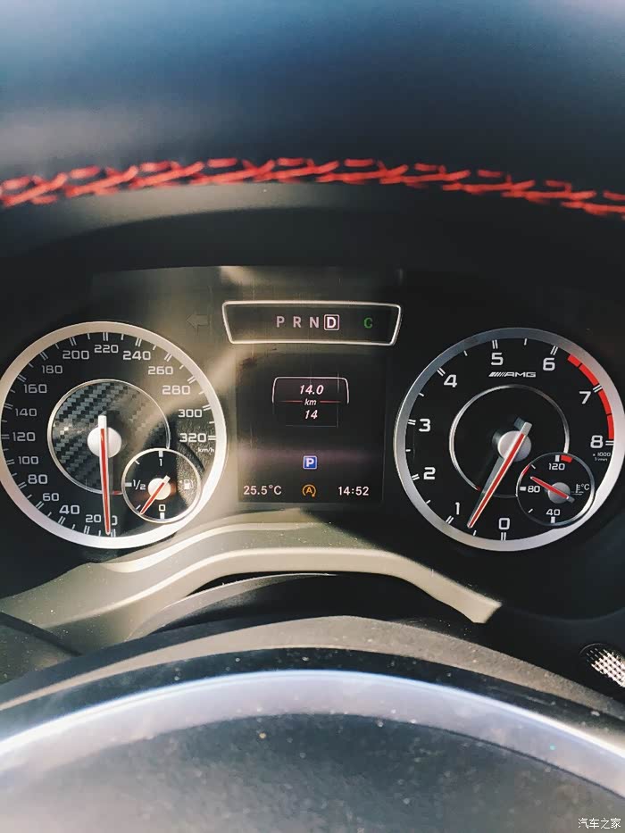 【图】久违的小钢炮 白色a45 amg 认证作业_奔驰amg论坛_汽车之家论坛