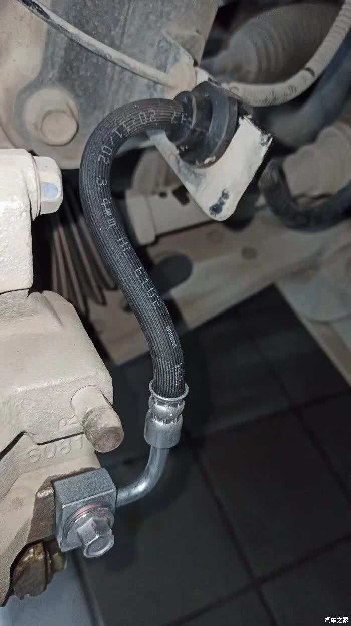 【图】今天去4s 换刹车油管了 ,刹车变软了 图_昂科威论坛_汽车之家