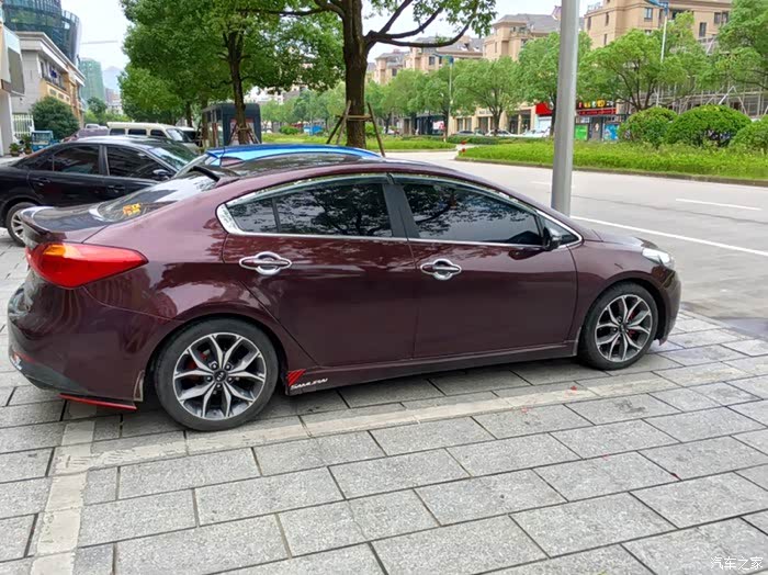 【图】暗樱红k3的改装_起亚k3/k3s论坛_汽车之家论坛