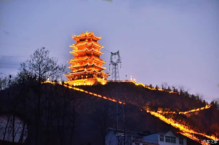 文笔山公园夜景