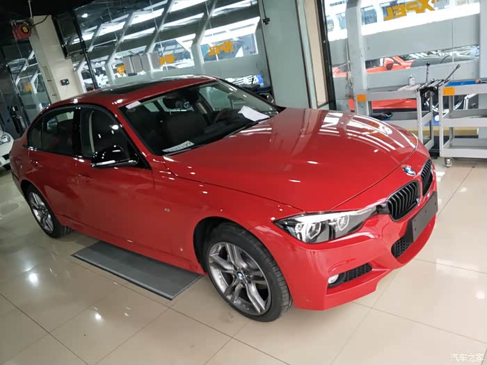 【图】18款320li曜夜墨尔本红提车作业_宝马3系论坛_汽车之家论坛