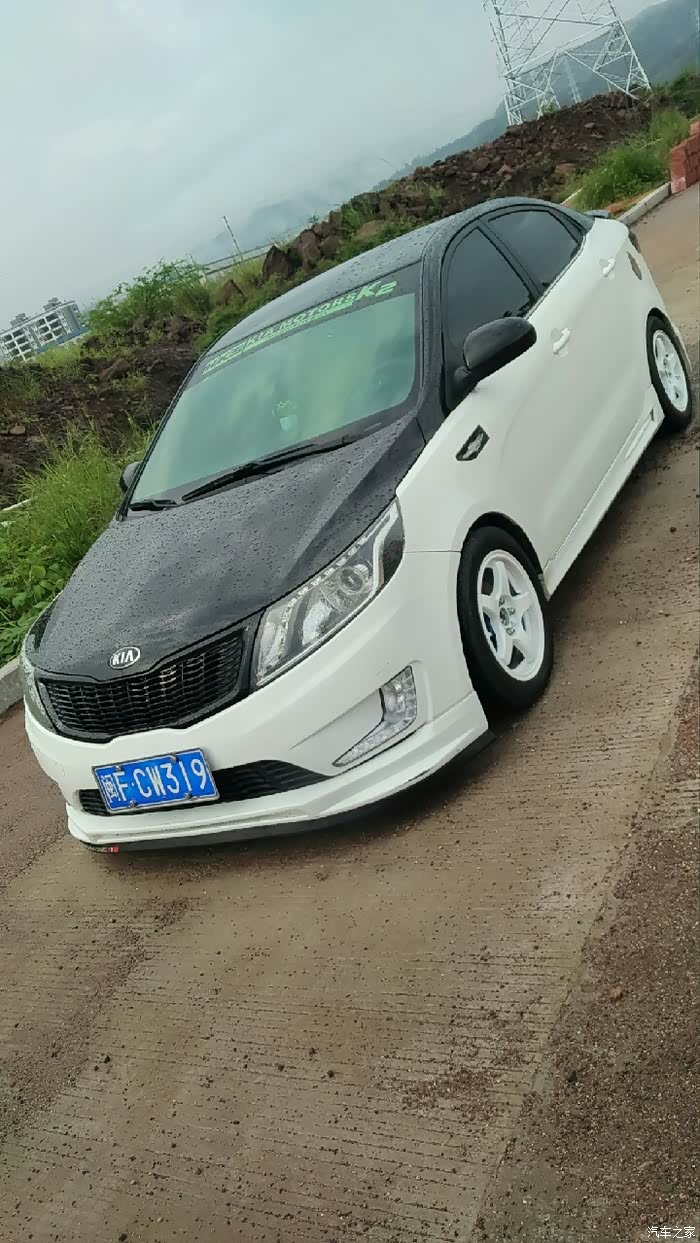 【图】k2改装.本人外观控!来人围观!_起亚k2论坛_汽车之家论坛