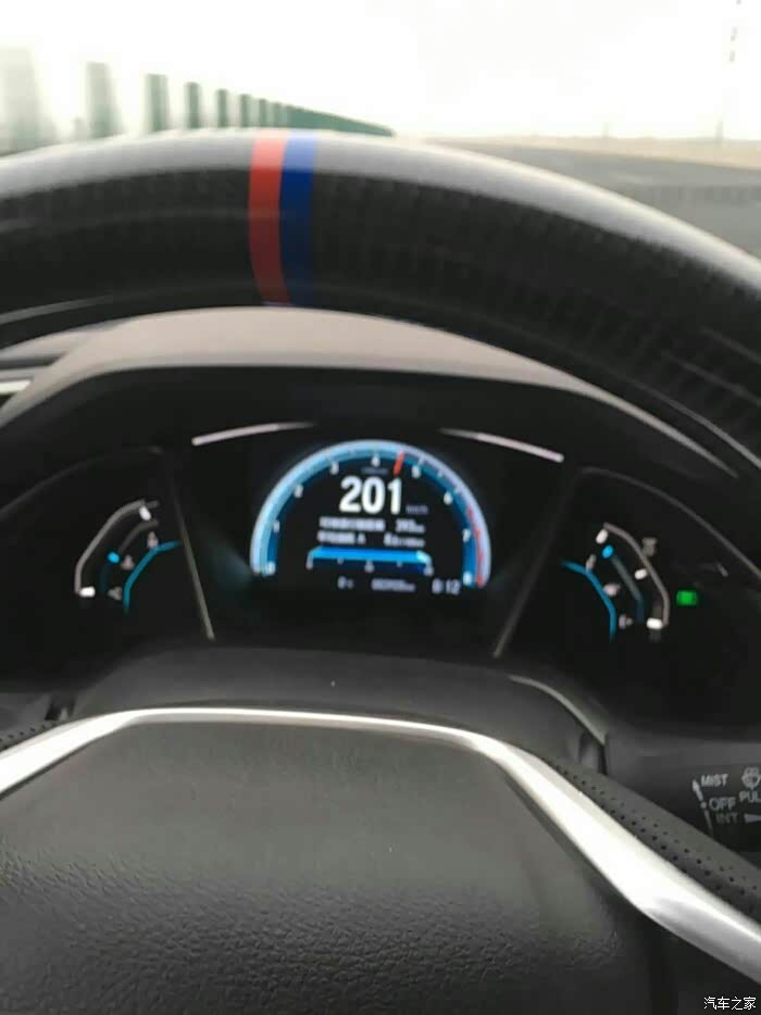 各位第十代思域车主,你们的最高时速是多少?
