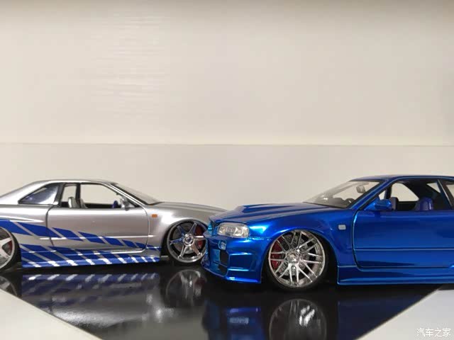 【图】保罗沃克的最爱 skyline r34 gtr 《第一部》_模型论坛_汽车之