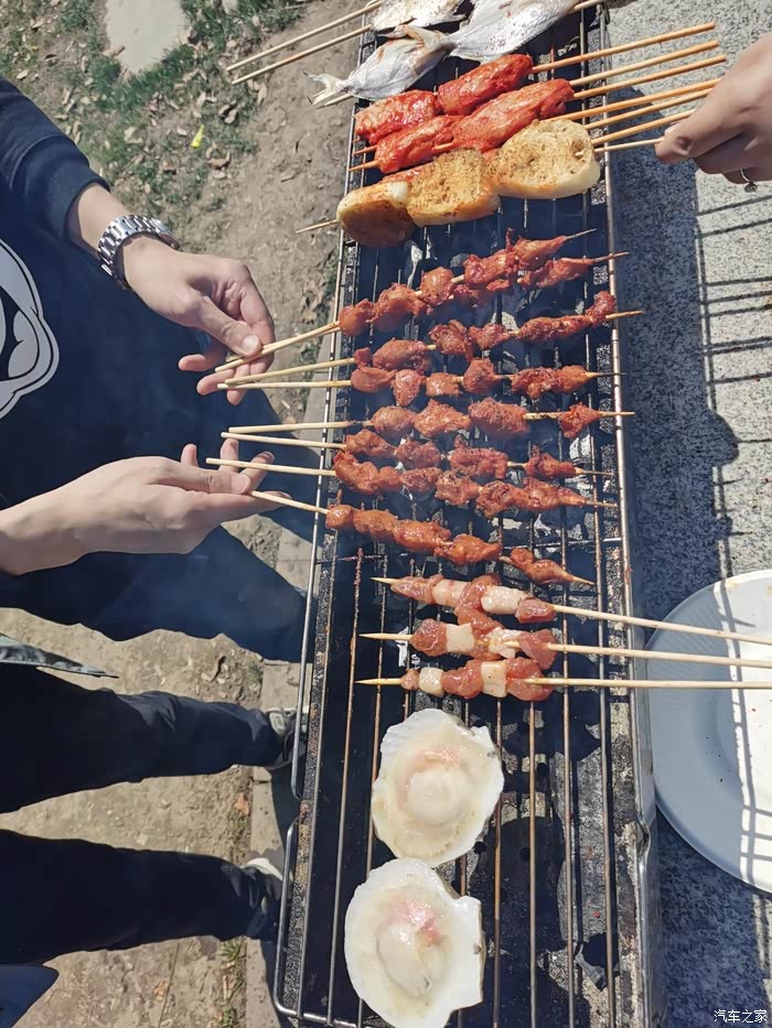 星瑞节油赛开沙岛烧烤活动