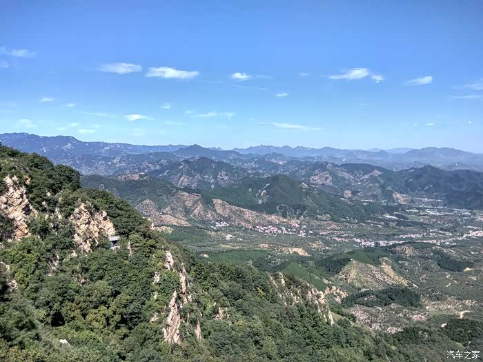 爬蓟县免费的山头黄花山