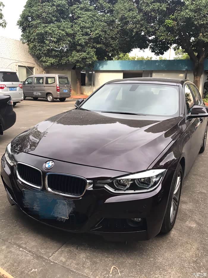 【图】17款320li时尚勃艮第红色改mt包效果图_宝马3系论坛_汽车之家