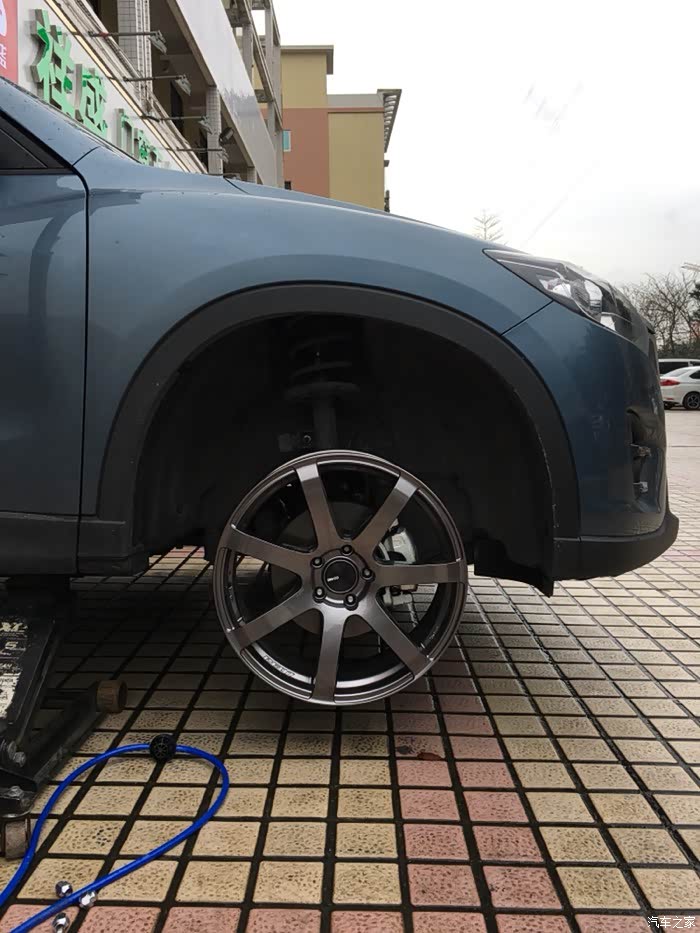 【图】(改装)cx-5 轮毂 首选 enkei_马自达cx-5论坛_汽车之家论坛