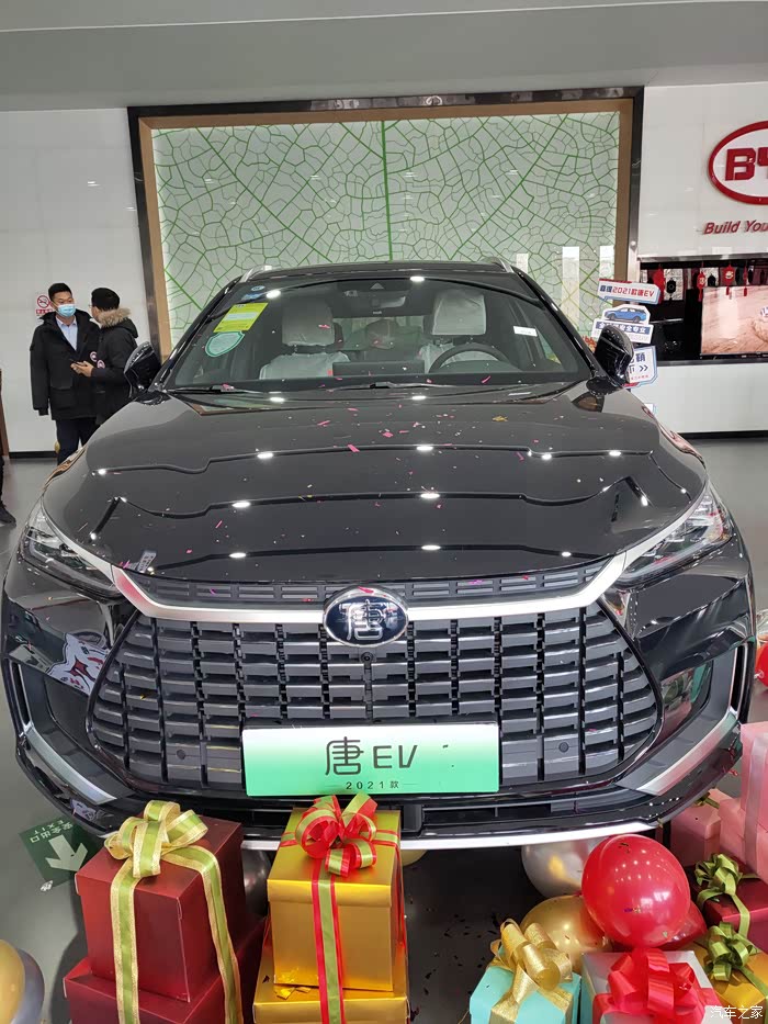 新内饰新动力新电池2021款唐ev静态鉴赏