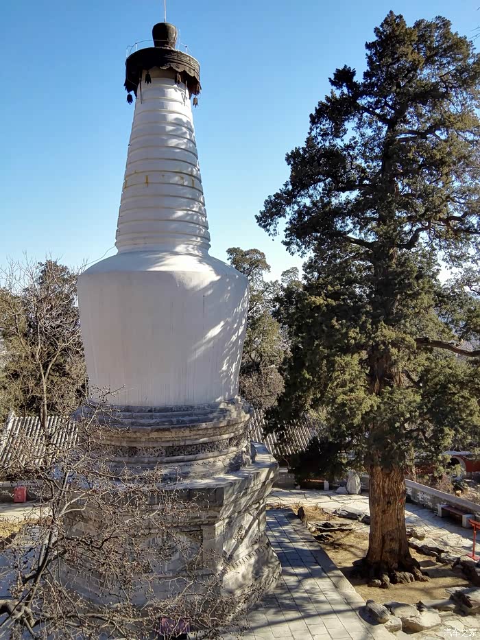 千年古刹大觉寺,日照金顶妙峰山