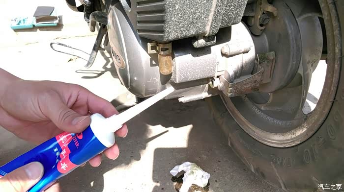 【图】豪爵悦星自己换齿轮油_摩托车论坛_汽车之家论坛