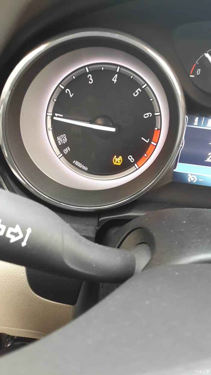 【图】转速表上这个显示灯,劳驾亲们帮着看看_威朗论坛_汽车之家论坛