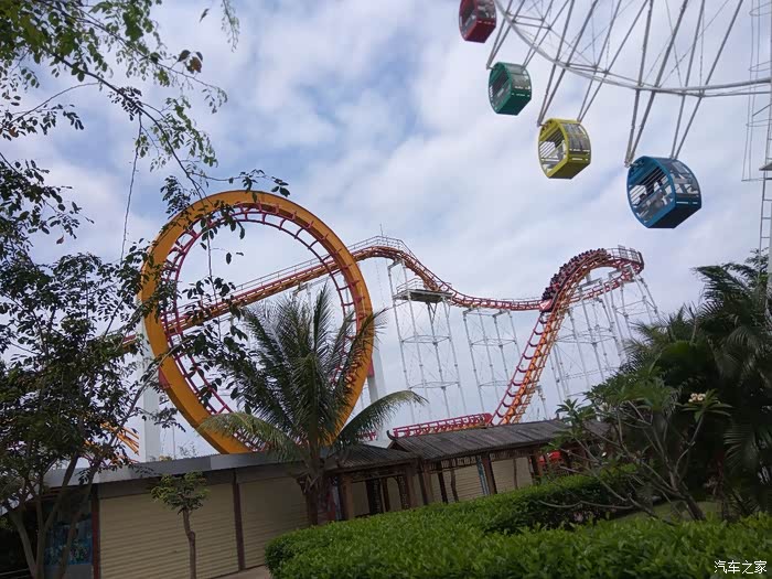 去海口白沙门看摩天轮