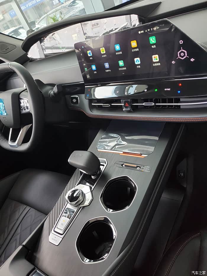 长安uni-k黑色实车鉴赏,给你绅士的感觉#unik