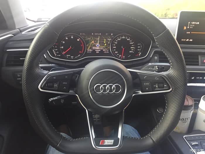 【图】我的a4l 风尚40换tt方向盘_奥迪a4l论坛_汽车之家论坛