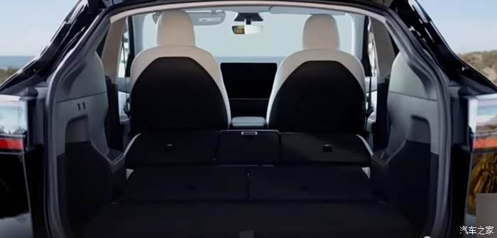 1月8日特斯拉7座位的modely第三排座椅图片来了