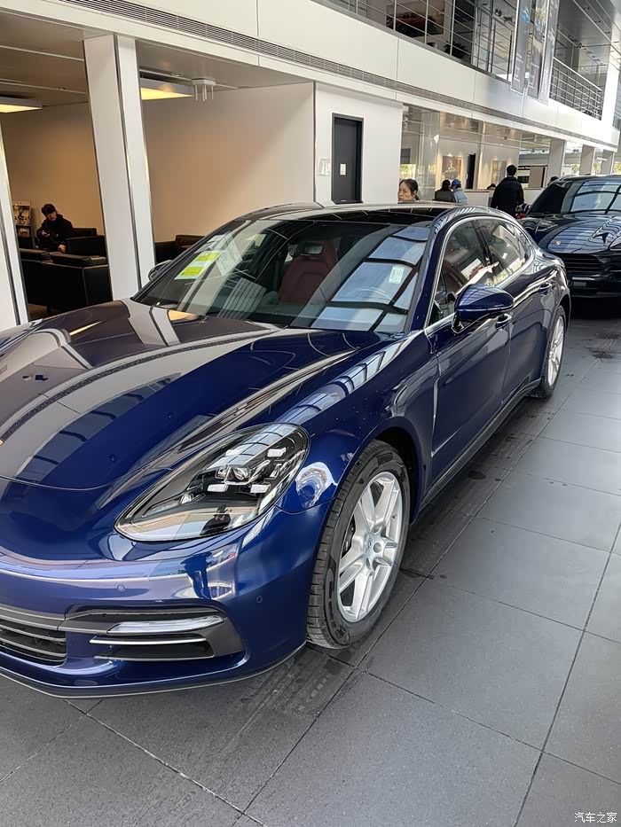 20款龙胆蓝行政提车,附加改装