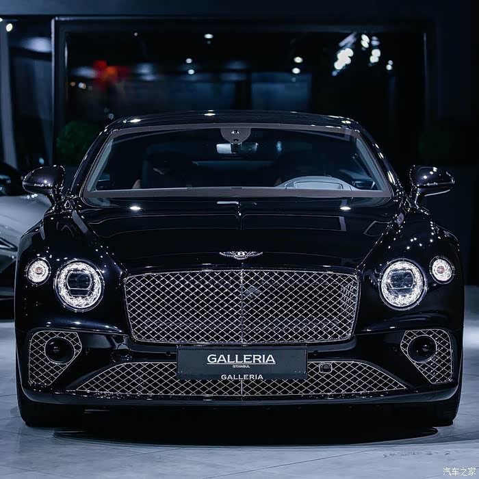 黑色的宾利bentleycontinental魅力四射香
