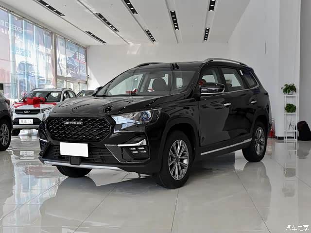 黑色捷途x90,颜值的确挺高的!