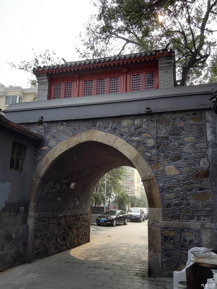 永定河畔王平镇,门头沟里过街楼