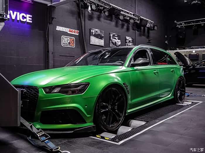 【图】rs6绿到了标,帅的一塌糊涂_奥迪rs论坛_汽车之家论坛