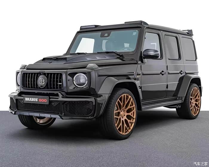brabus800blackgold金钱堆砌的味道真香