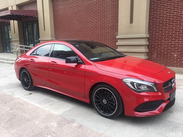 【图】cla220改款红色提回家_奔驰cla论坛_汽车之家论坛