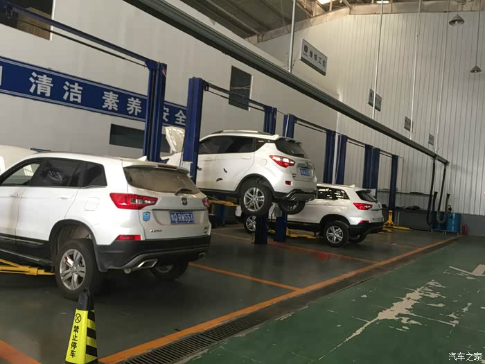 来驻马店安盛长安4s店修车