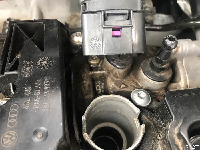 帕萨特二代ea888自己动手更换德国进口汉格斯特废气阀
