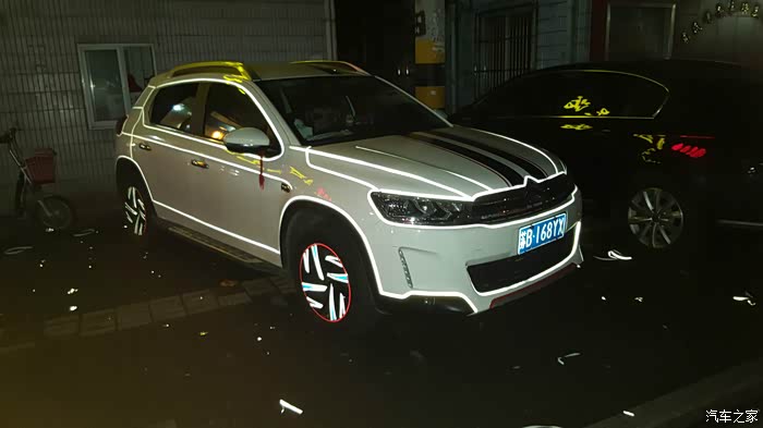 改装大片】成就炫酷c3-xr,内外兼优,你的品质我的选择_雪铁龙c3-xr