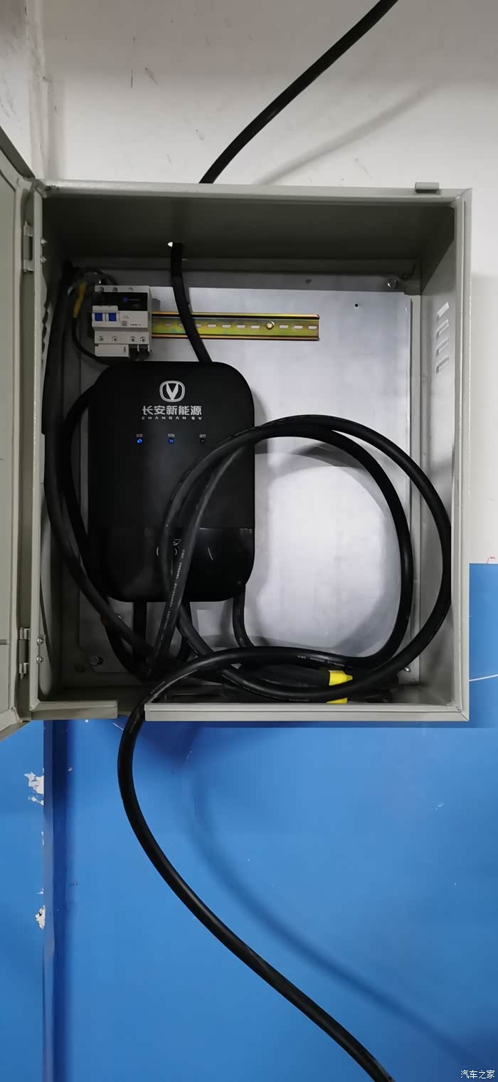 【图】充电桩安装完成_奔奔e-star论坛_汽车之家论坛