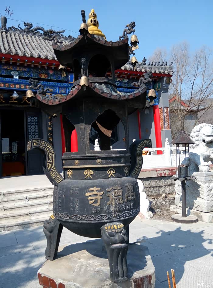 初春自驾游磨盘山万德寺