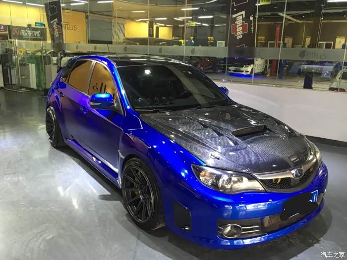 有没马友想置换车玩的斯巴鲁十代sti