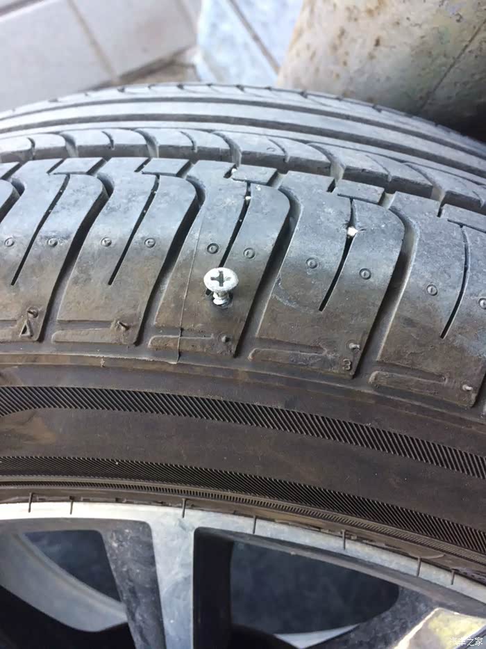 【图】--------轮胎侧面能补!