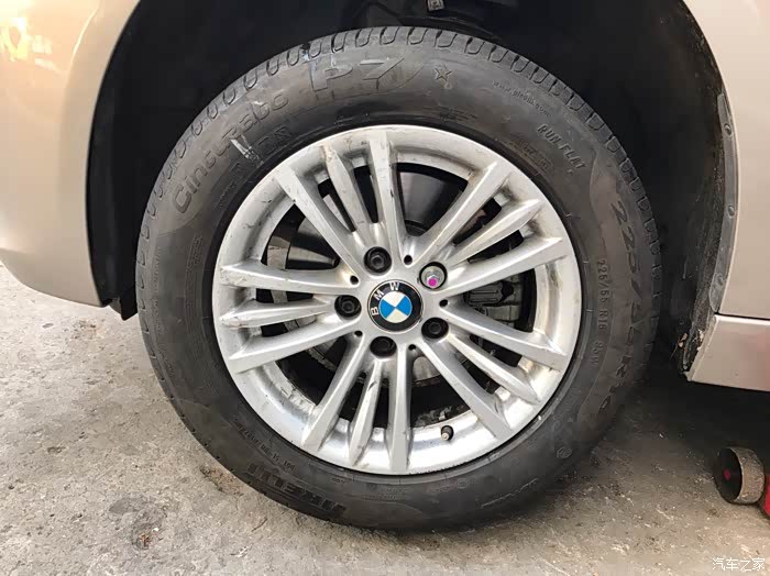 【图】收320li时尚款 原车轮毂轮胎!_宝马3系论坛_汽车之家论坛