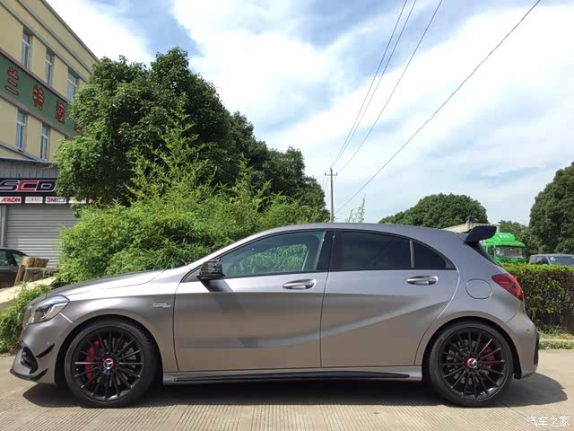 两年的盼望终于与你相见16款a45提车作业