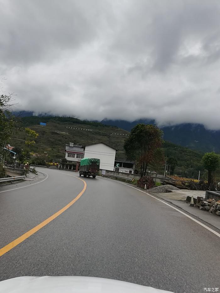 绵阳到广元108国道沿途风景